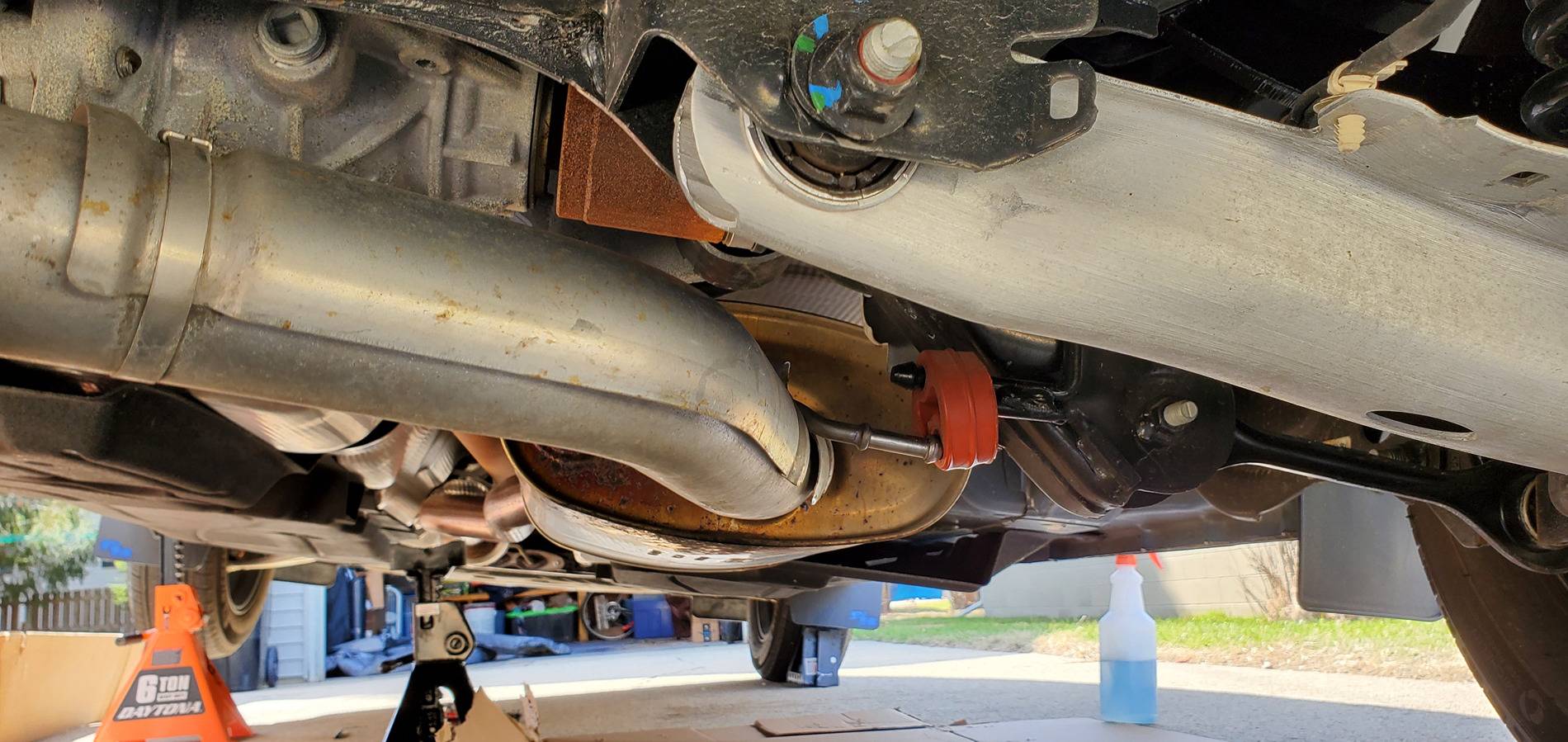 Ford Maverick Thermal R&D exhaust install (fixed sound clip) 20250416_162339[1]