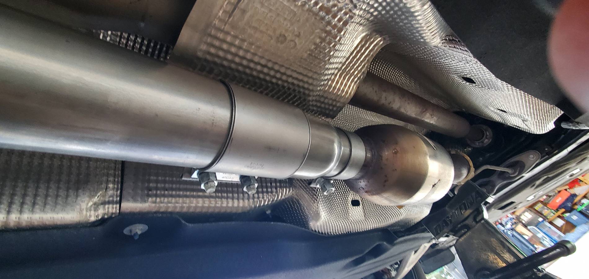 Ford Maverick Thermal R&D exhaust install (fixed sound clip) 20250416_173814[1]