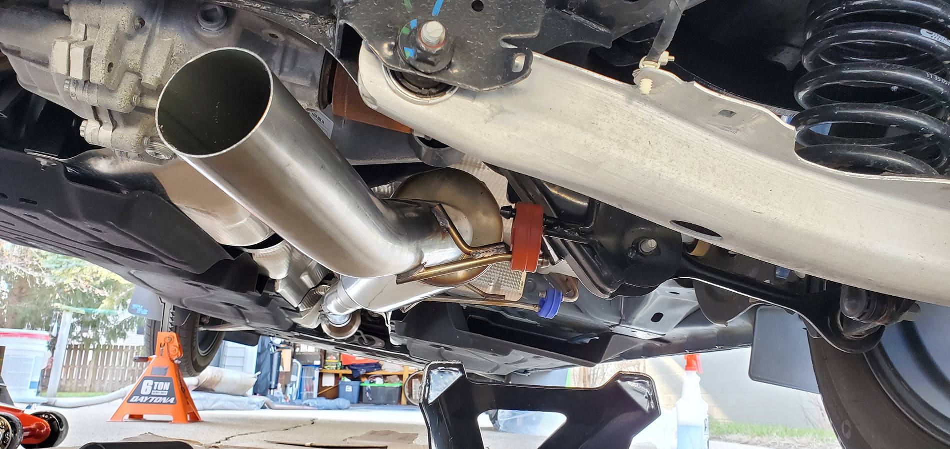 Ford Maverick Thermal R&D exhaust install (fixed sound clip) 20250416_174215[1]