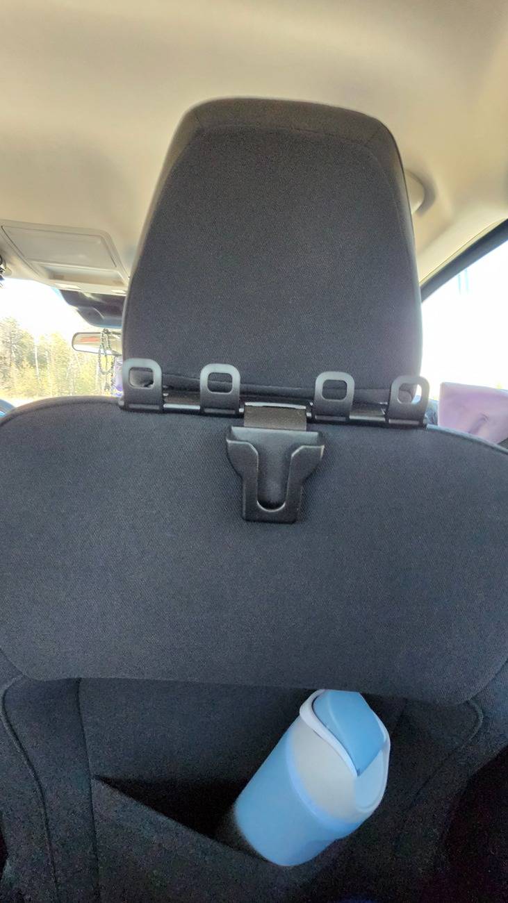 Ford Maverick Installed review: Mabett side door storage trays and head rest hooks 20250417_103256