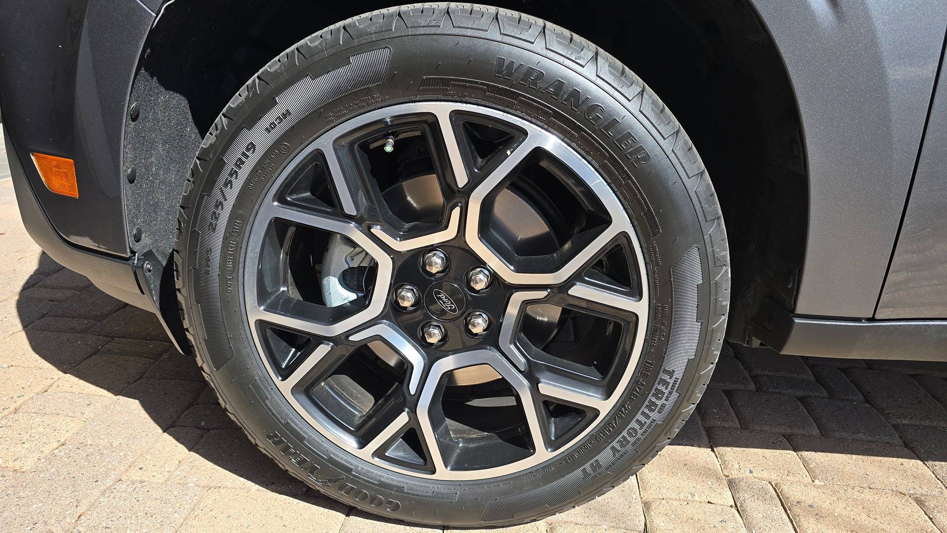 Ford Maverick Like new take off wheels and tires from 2025 Lariat (with 190 miles on ODO) for sale $1250 OBO or trade for like new 17" Tremor or XLT wheels 20250417_093153