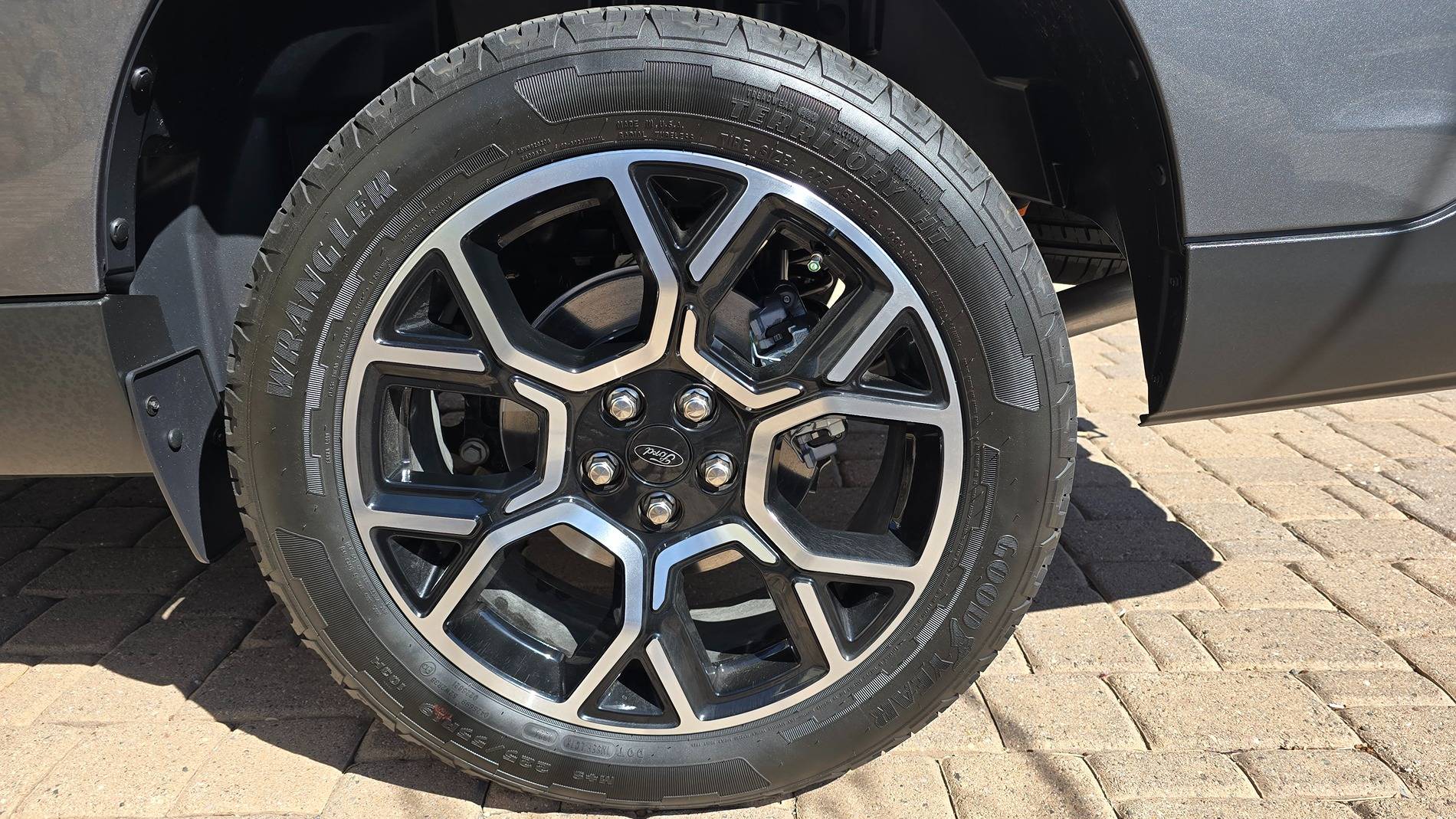 Ford Maverick Like new take off wheels and tires from 2025 Lariat (with 190 miles on ODO) for sale $1250 OBO or trade for like new 17" Tremor or XLT wheels 20250417_093200
