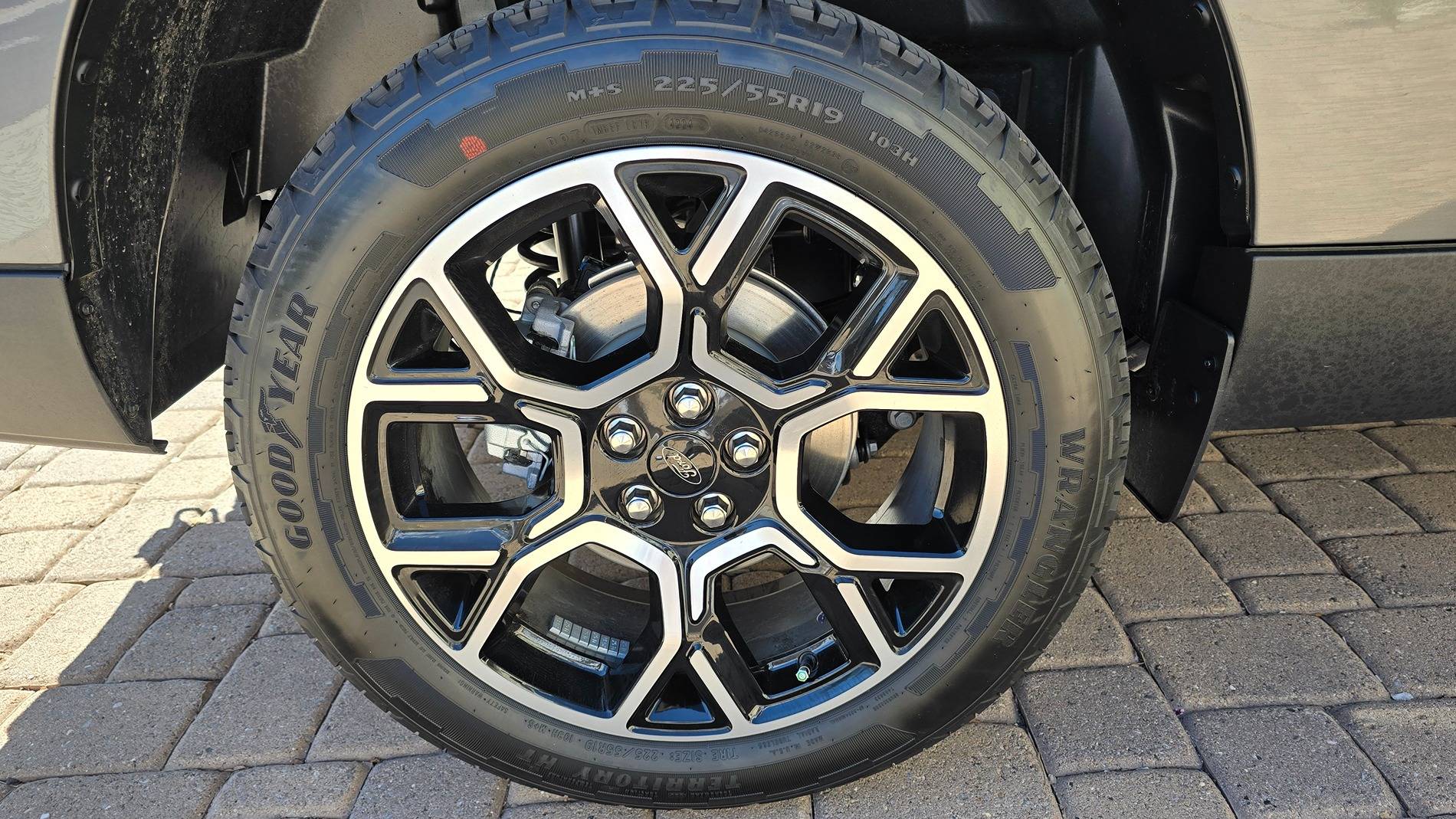 Ford Maverick Like new take off wheels and tires from 2025 Lariat (with 190 miles on ODO) for sale $1250 OBO or trade for like new 17" Tremor or XLT wheels 20250417_093209