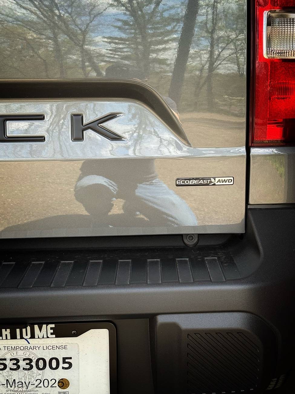 Ford Maverick AWD HYBRID emblem placement? IMG_0376