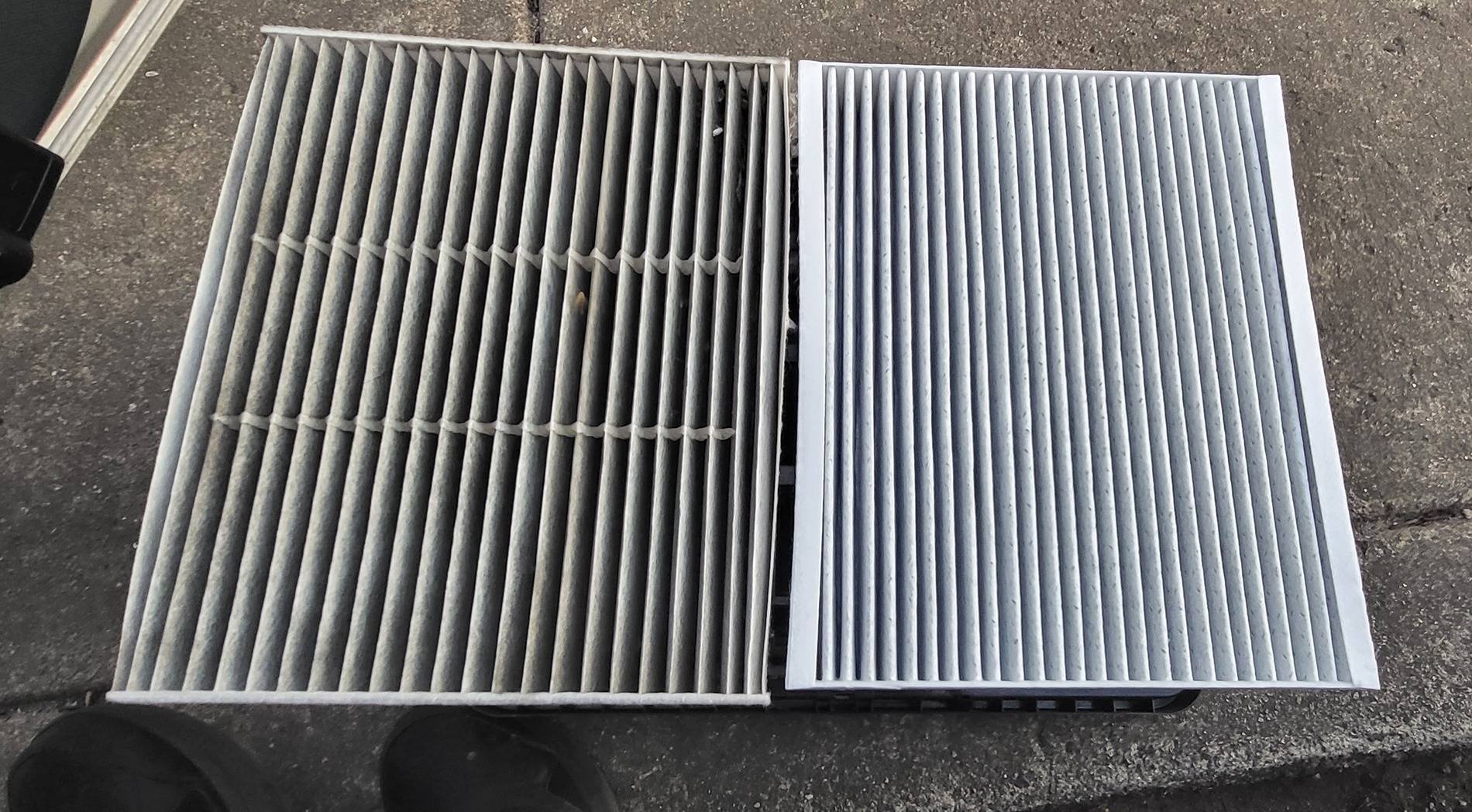 Ford Maverick OEM cabin air filter thread with links and pics.  Premium OEM vs. regular OEM. 20250416_201848