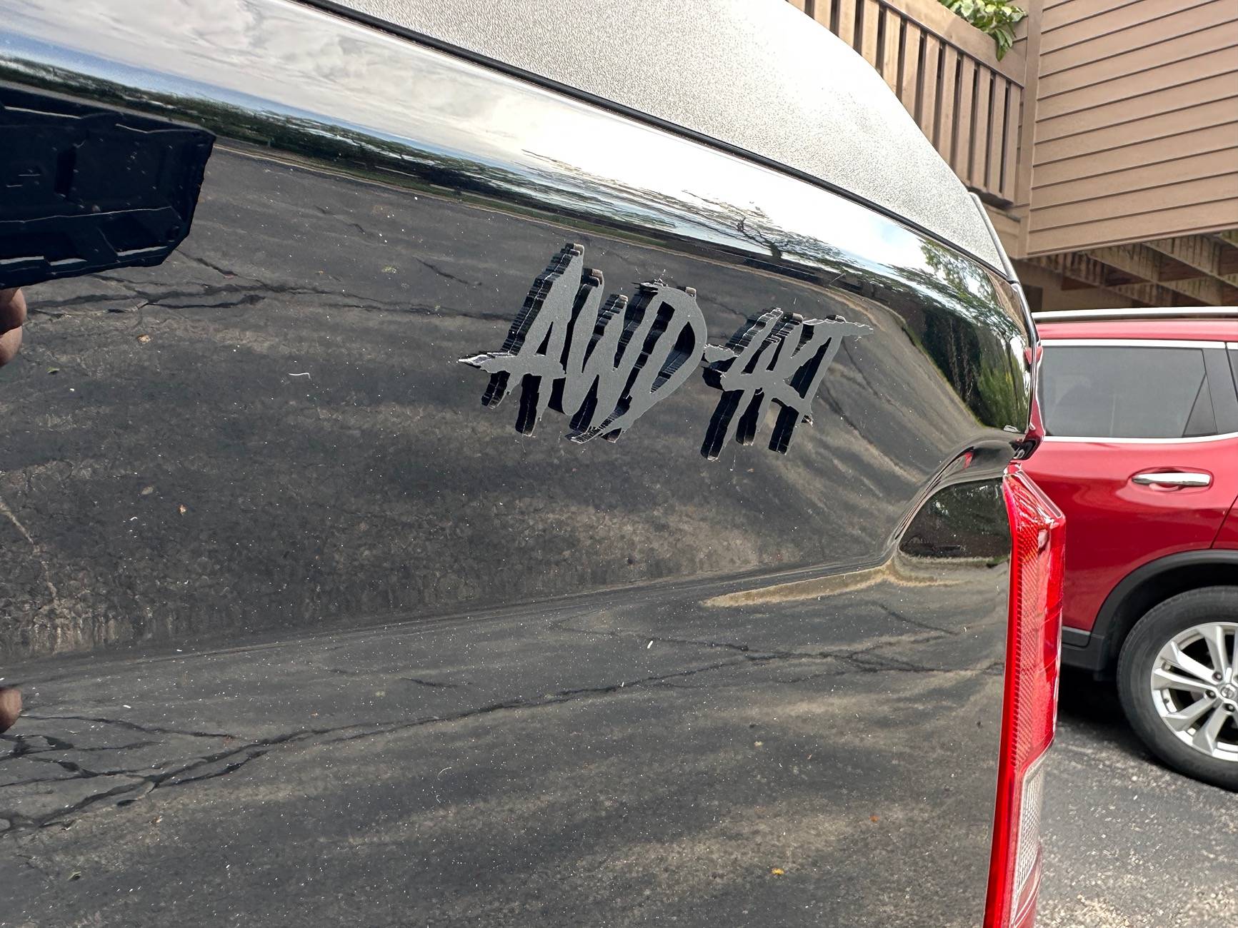 Ford Maverick AWD HYBRID emblem placement? IMG_4536