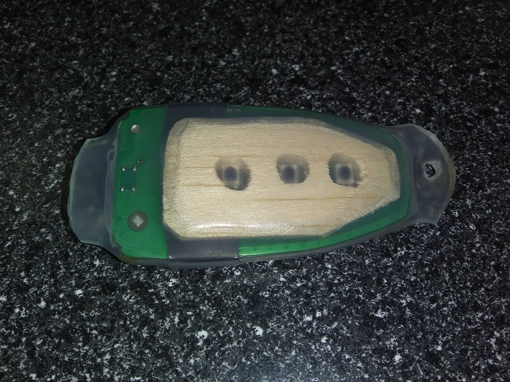 Ford Maverick Disassembled & Reduced Size of Key Fob 20250418_100554