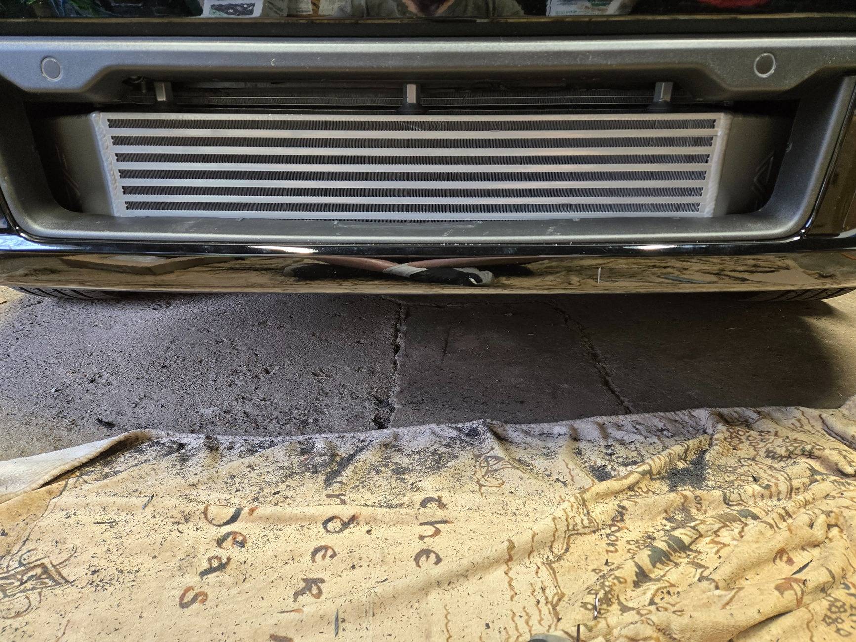 Ford Maverick Lobo intercooler upgrade 20250419_173057
