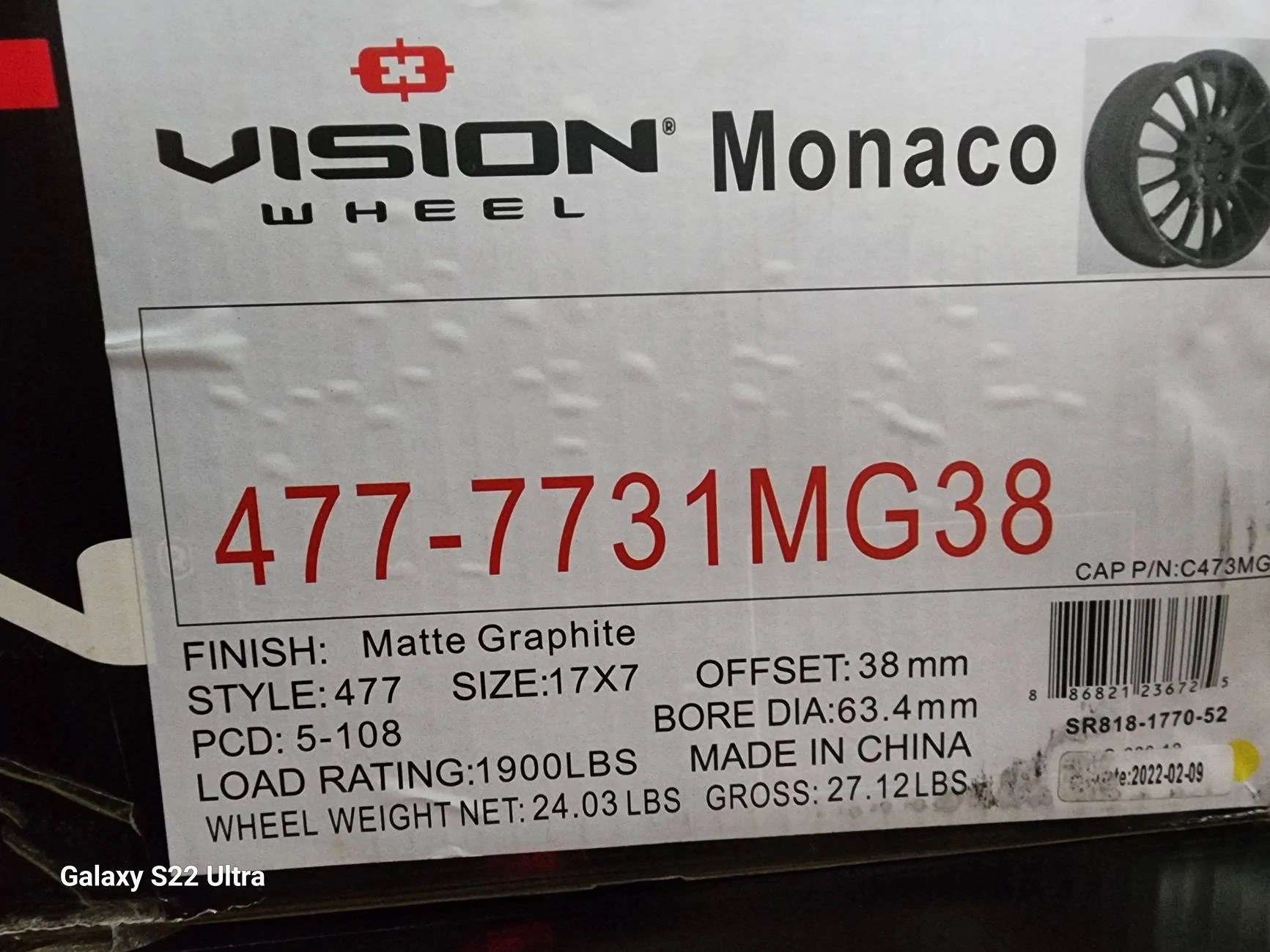 Ford Maverick New Rims Arrived! 1000010668