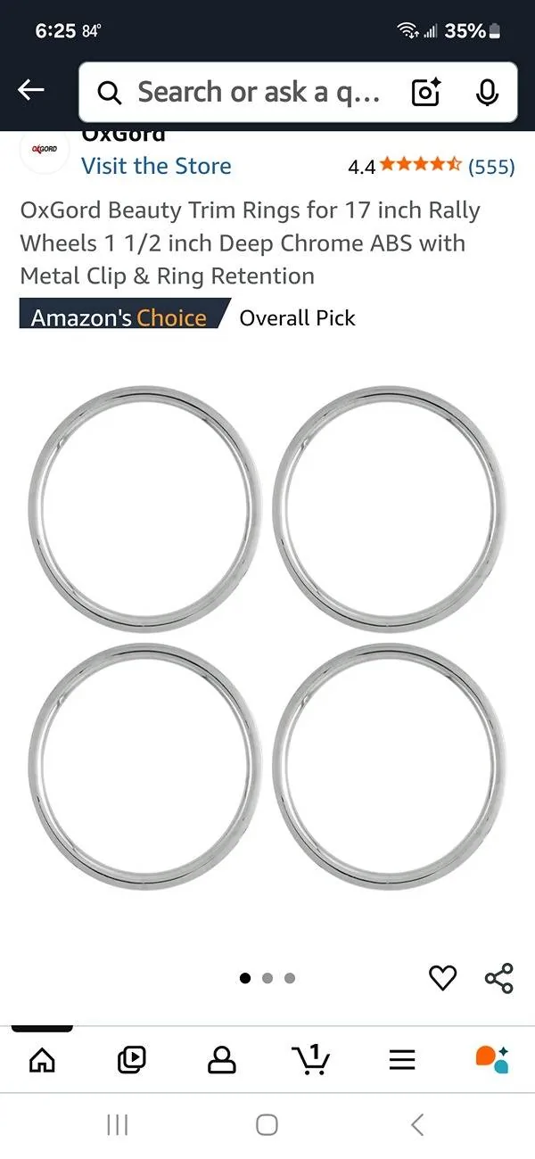 Ford Maverick Suggestion,  Keep Your Steelies Screenshot_20250421_182551_Amazon Shopping