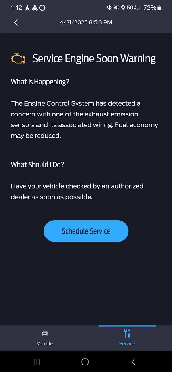 Ford Maverick 3 codes at 990 miles Screenshot_20250421_131258_FordPass