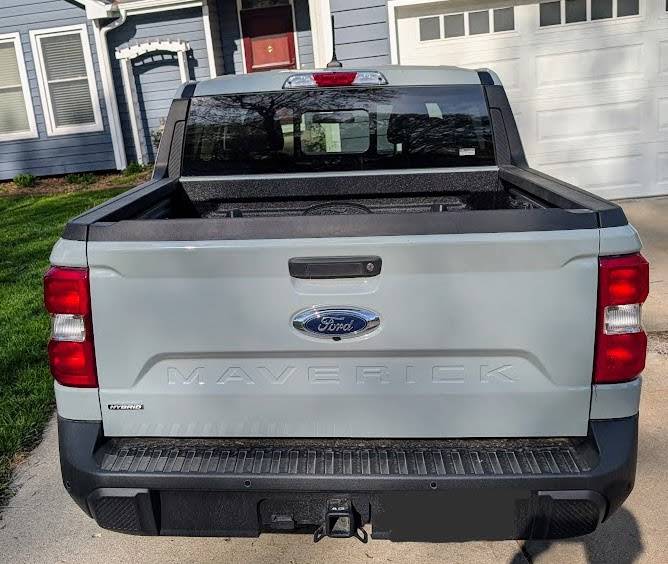 Ford Maverick 2024 Azure Gray XLT Tailgate_before