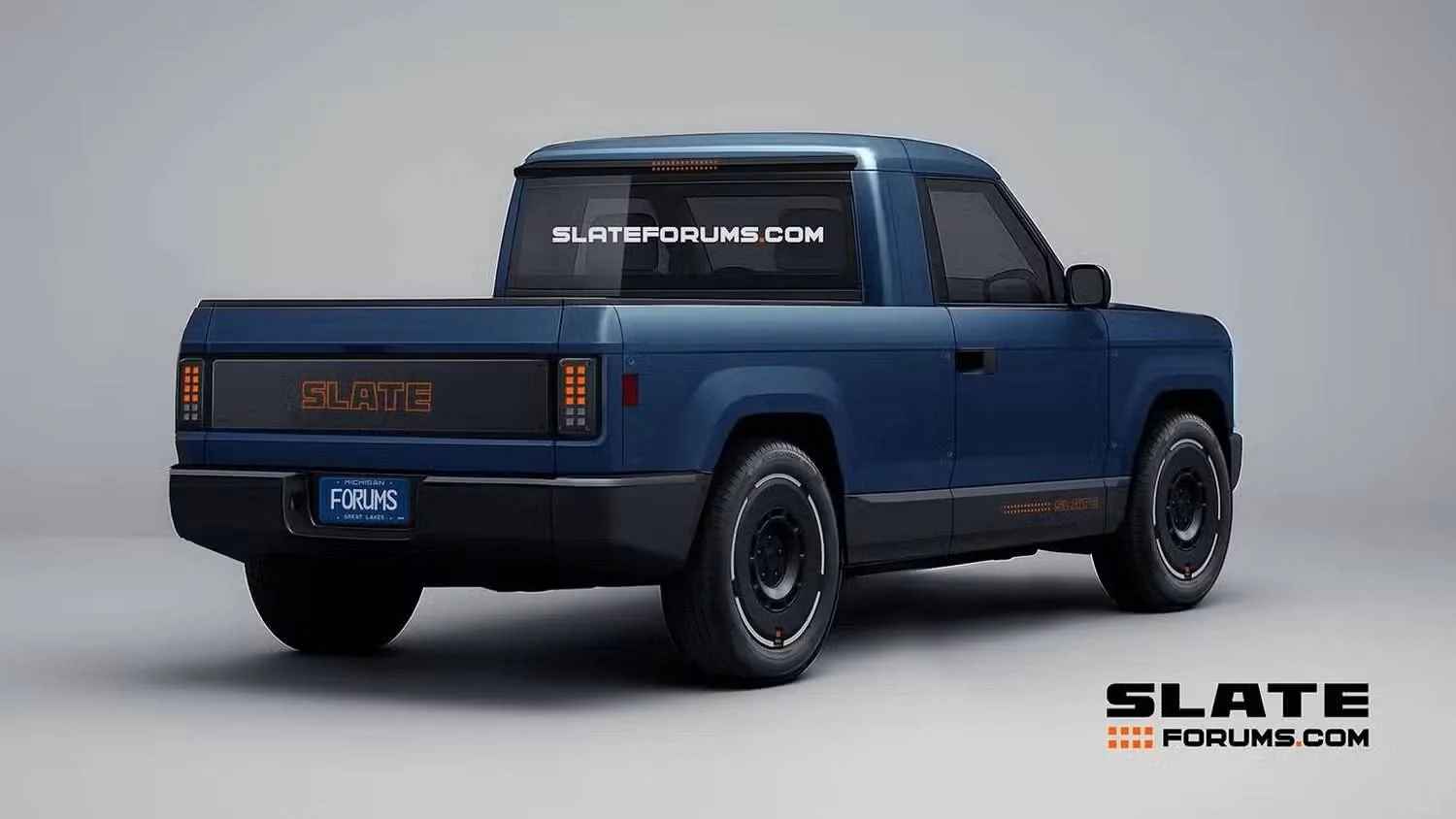 Ford Maverick Competition Heating Up: Slate Auto Pickup 2026-2027-slate-pickup-truck-slateforums_slate_rear-mystic-blu