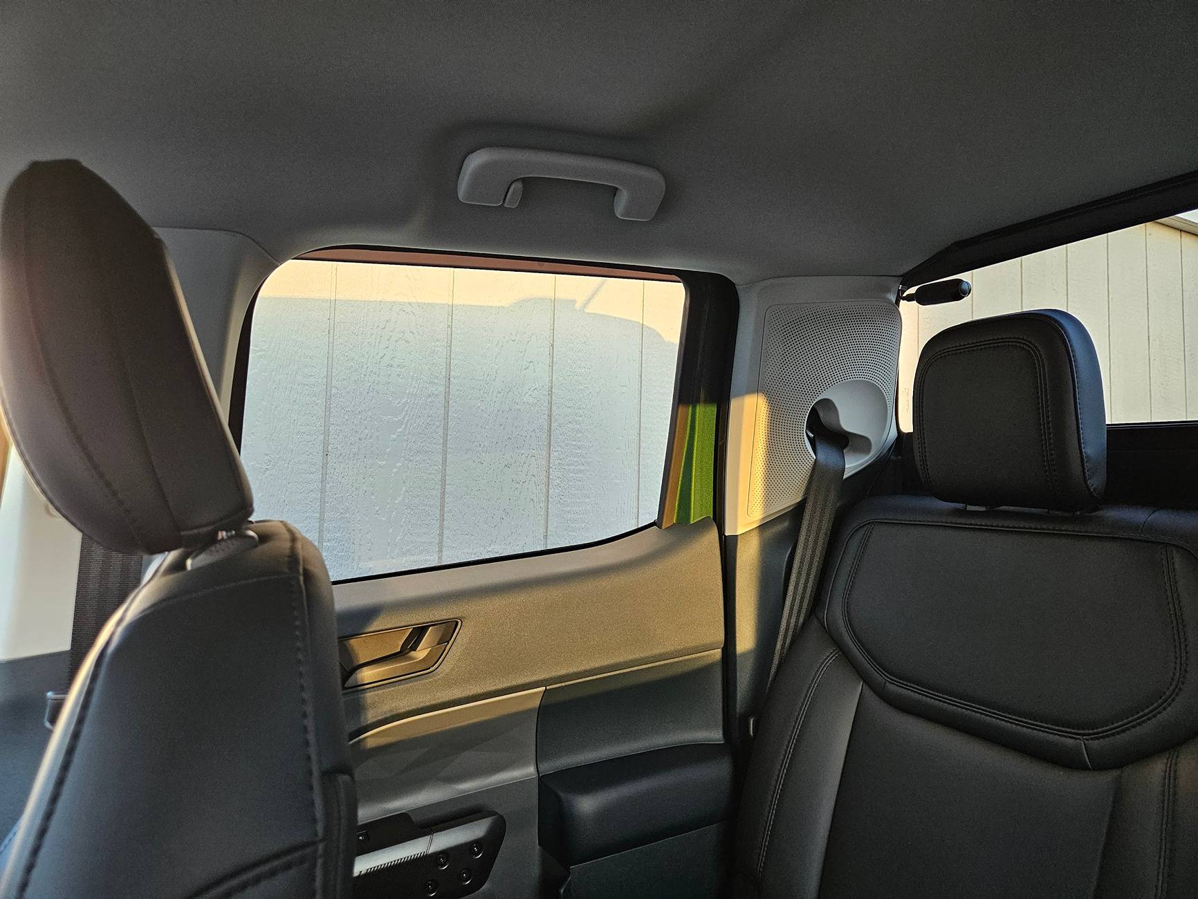 Ford Maverick Headliner vs rear dash cam wire 20250423_192238