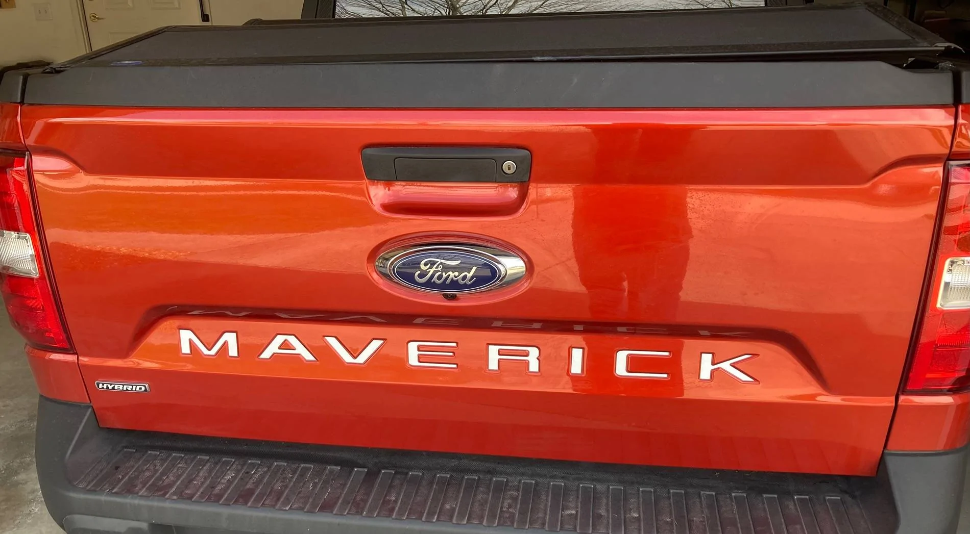 Ford Maverick Best Color Tailgate Letters for Hot Pepper Red? IMG_3638