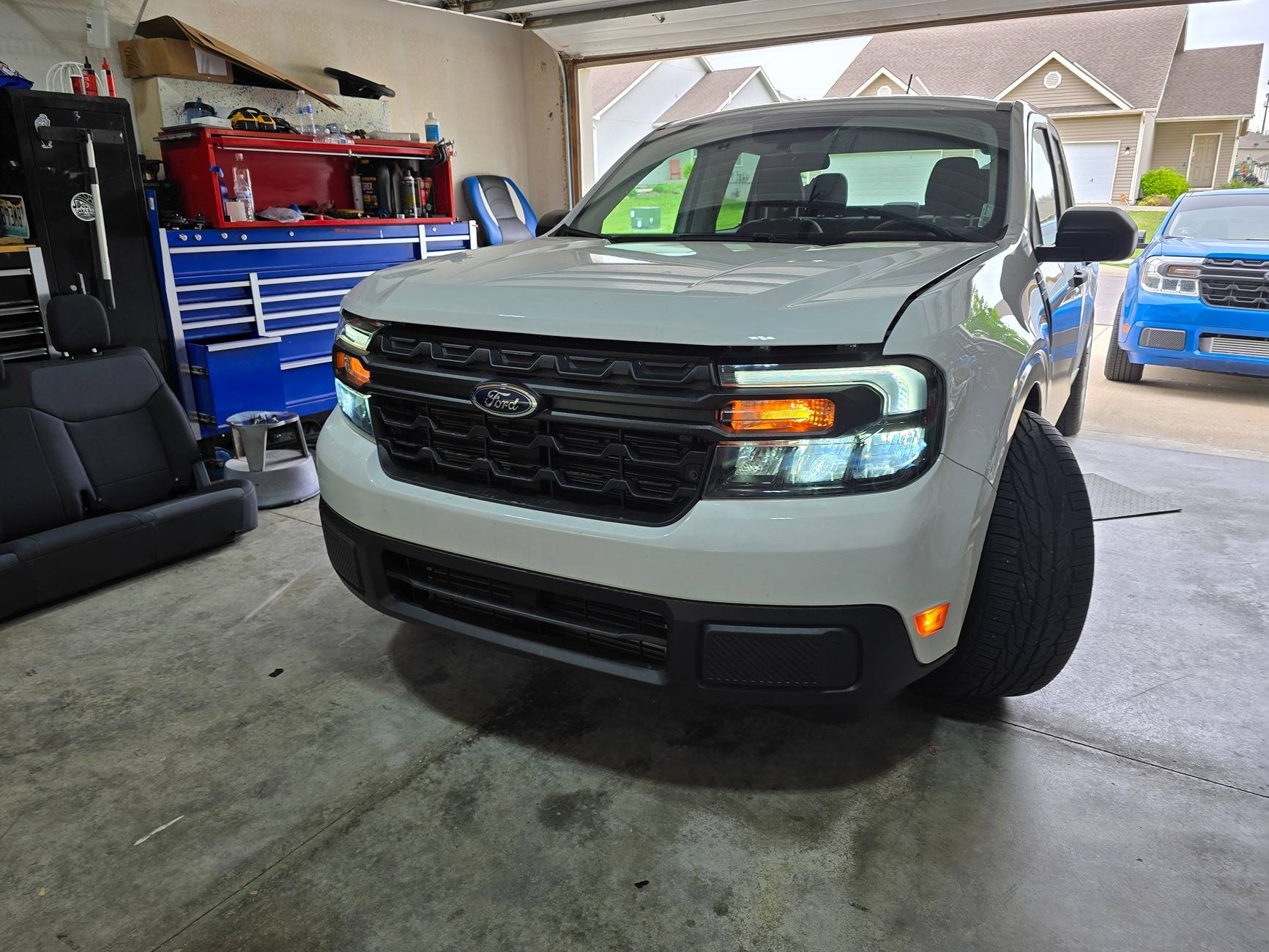Ford Maverick You CAN install Lariat headlights & tail lights on XL / XLT Mavericks! 20250424_161732