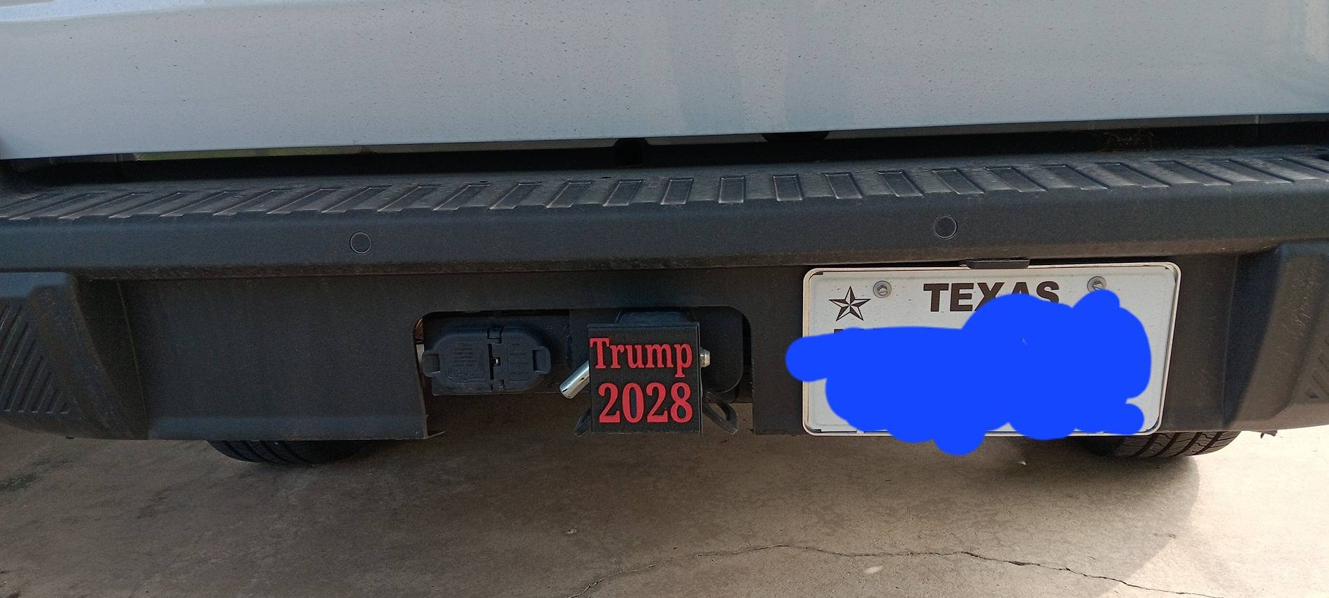 Ford Maverick Trailer Hitch Cover 3D Printed 20250425_093633