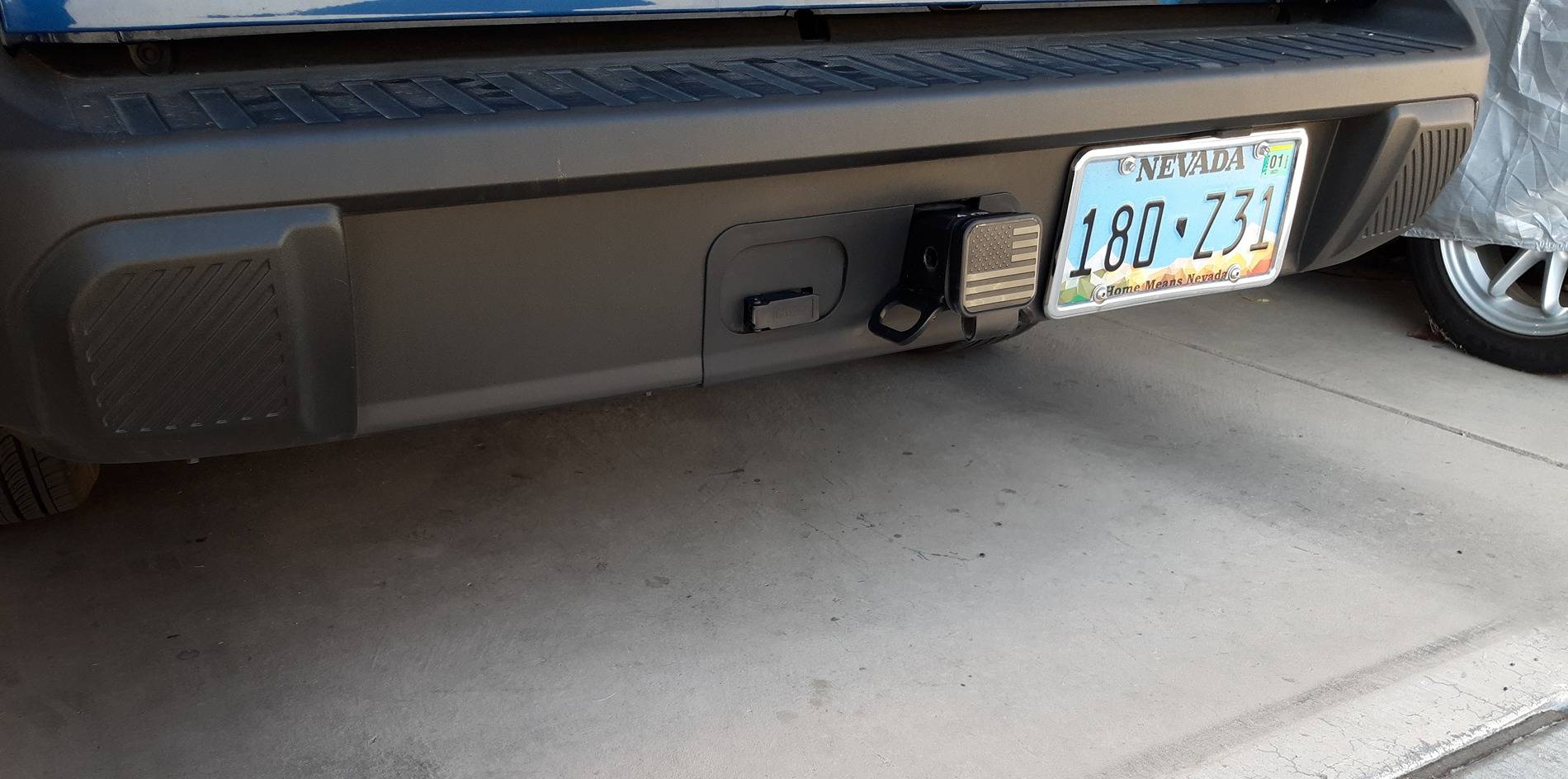 Ford Maverick Trailer Hitch Cover 3D Printed 20250425_082719