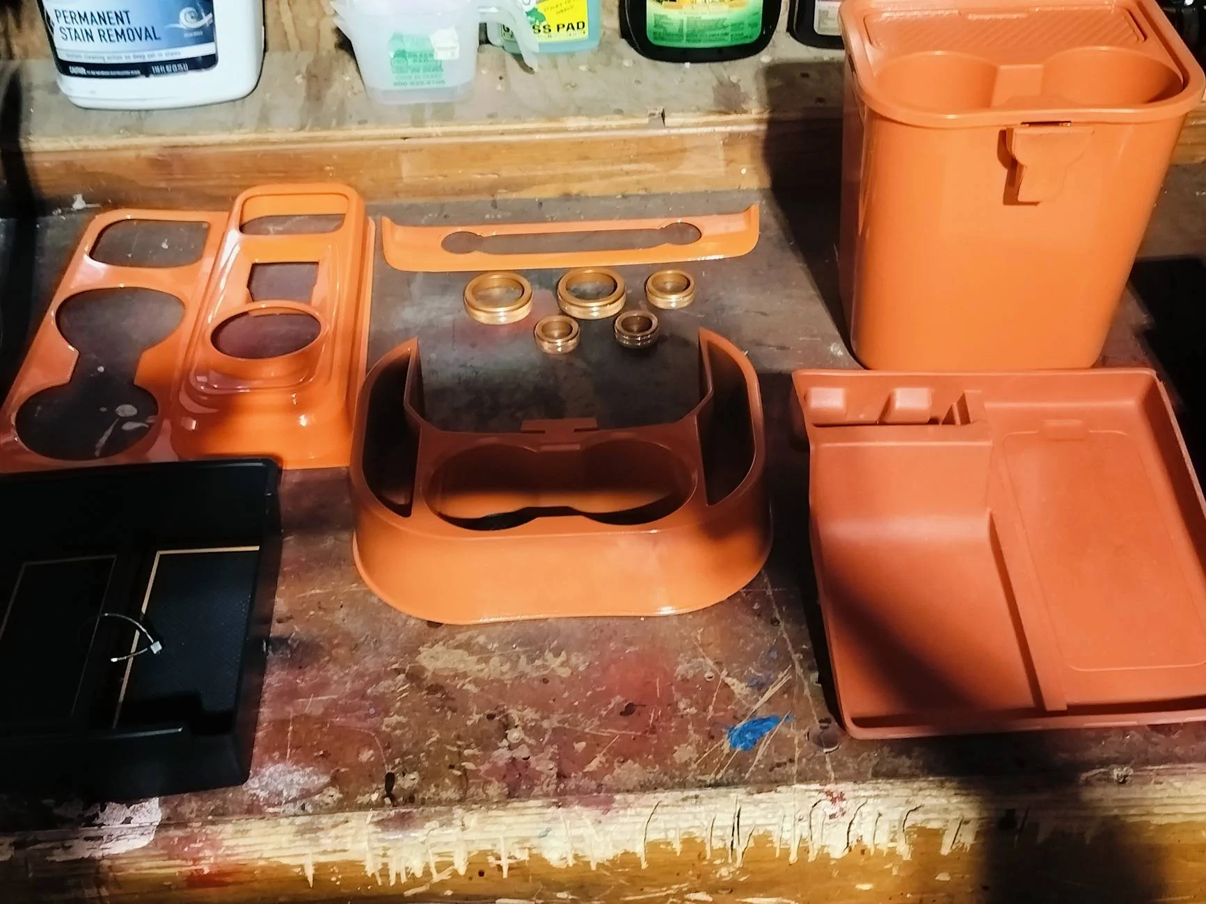 Ford Maverick Orange Interior Parts IMG20250425155941