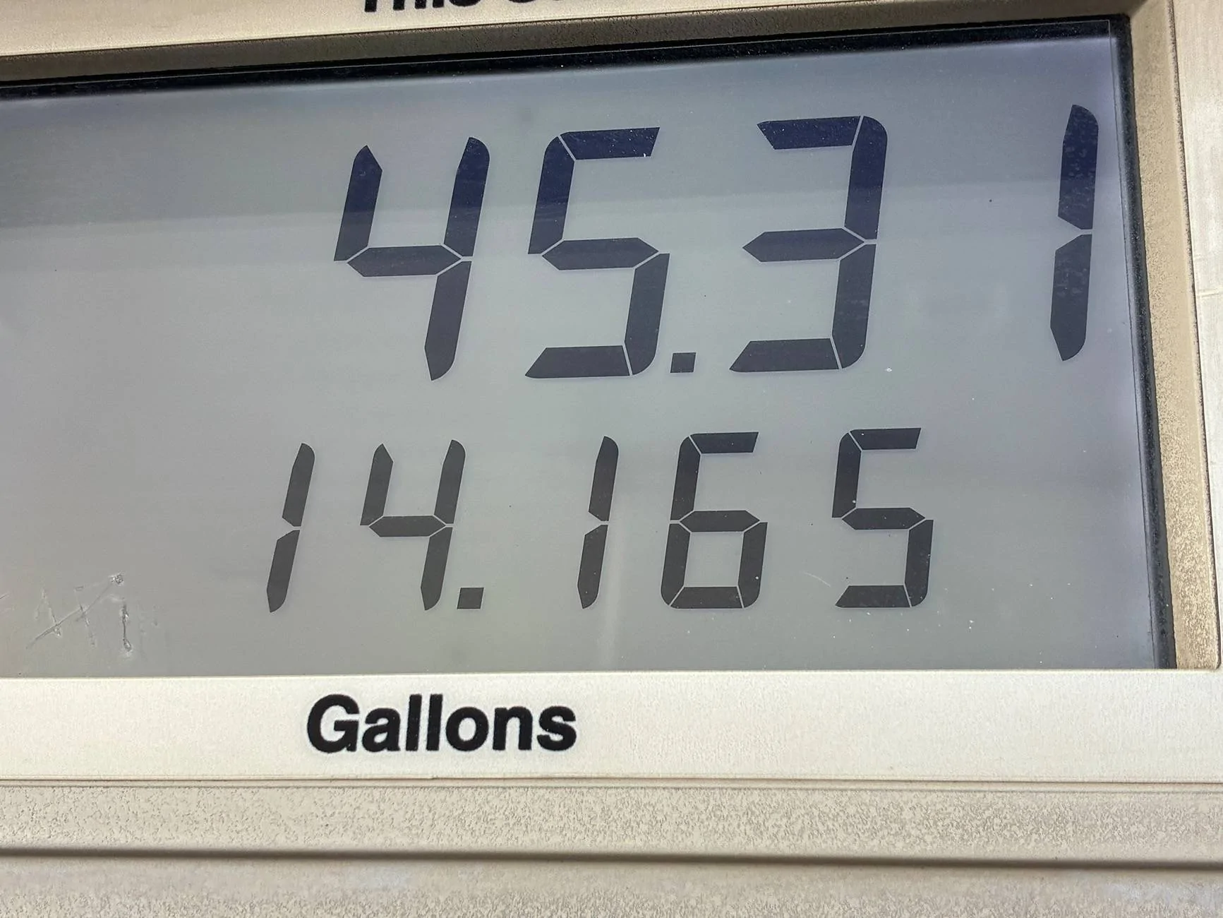 Ford Maverick Hybrid fuel mpg IMG_0160