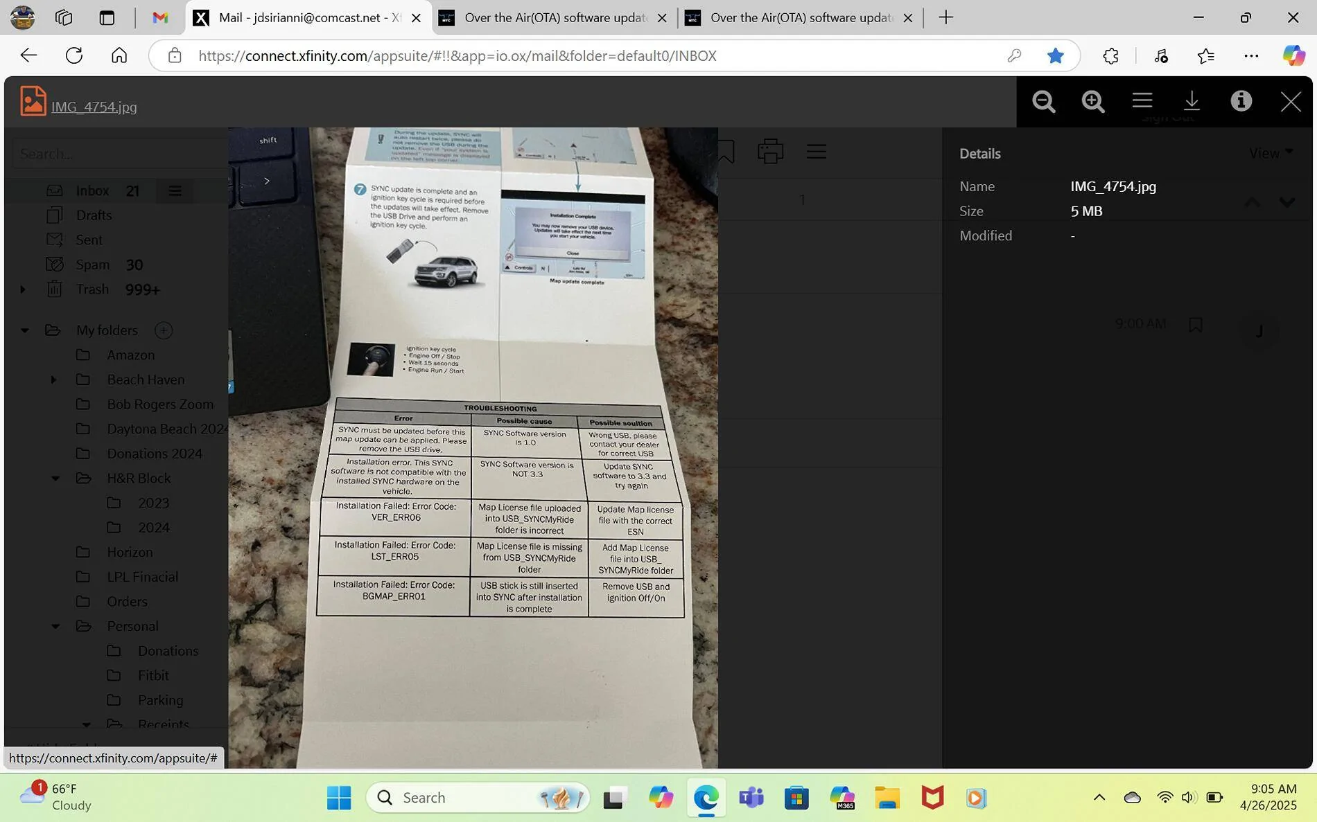 Ford Maverick Over the Air(OTA) software updates? Screenshot (41)