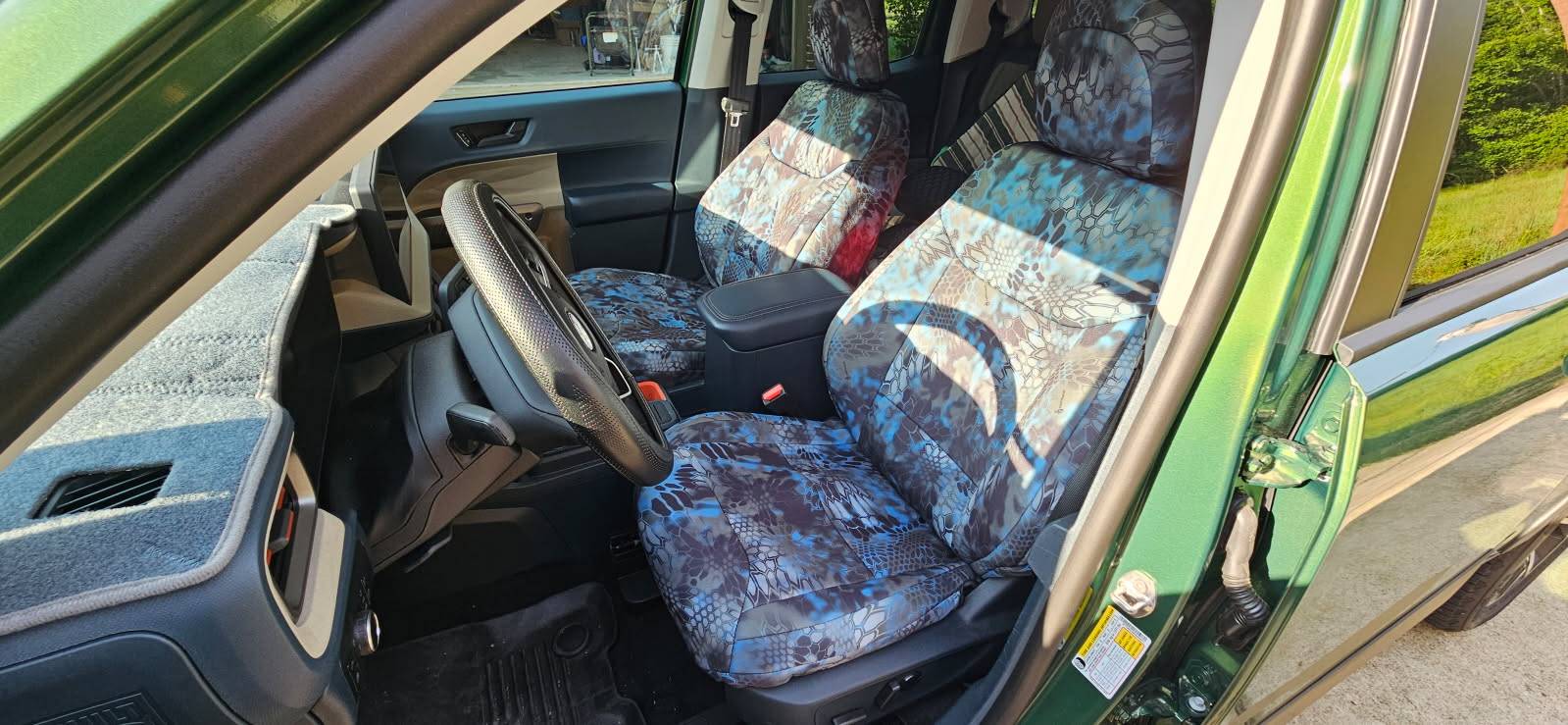 Ford Maverick Great Seat Covers for Eruption Green (EG)! seat 2