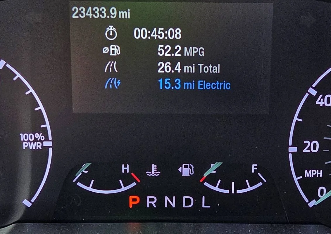 Ford Maverick 2025 Gas Gauge Trustworthy? 20250414_092259