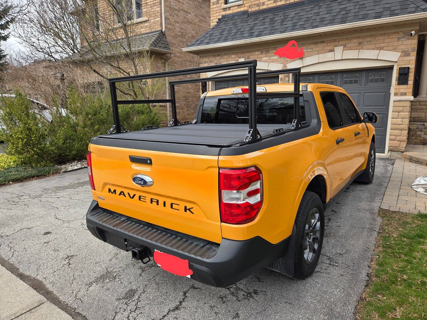 Ford Maverick Cheap DIY bed rack that works with tonneau cover 1000001200