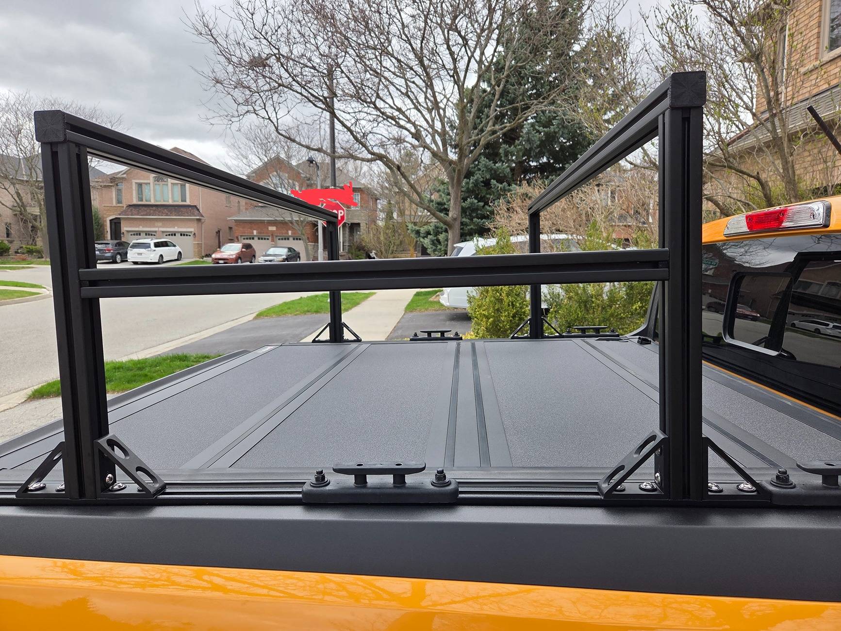 Ford Maverick Cheap DIY bed rack that works with tonneau cover 1000001201