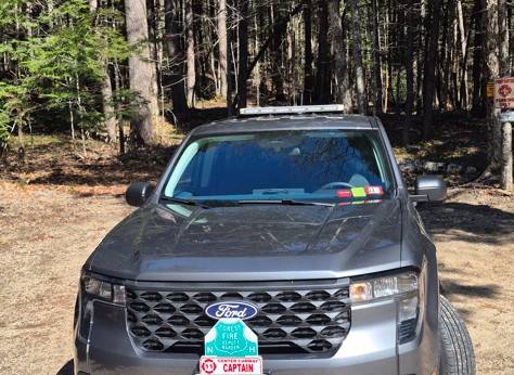 Ford Maverick 2025 Ford Maverick set up for volunteer firefighter. truck