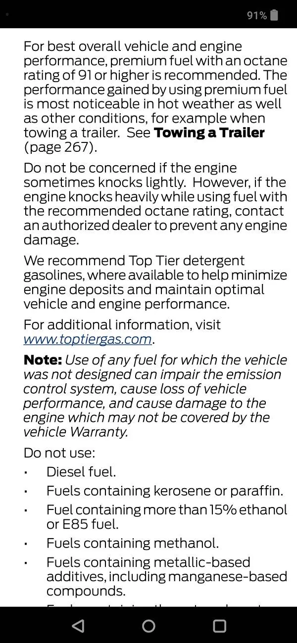 Ford Maverick fuel mileage seems low... 1000084673