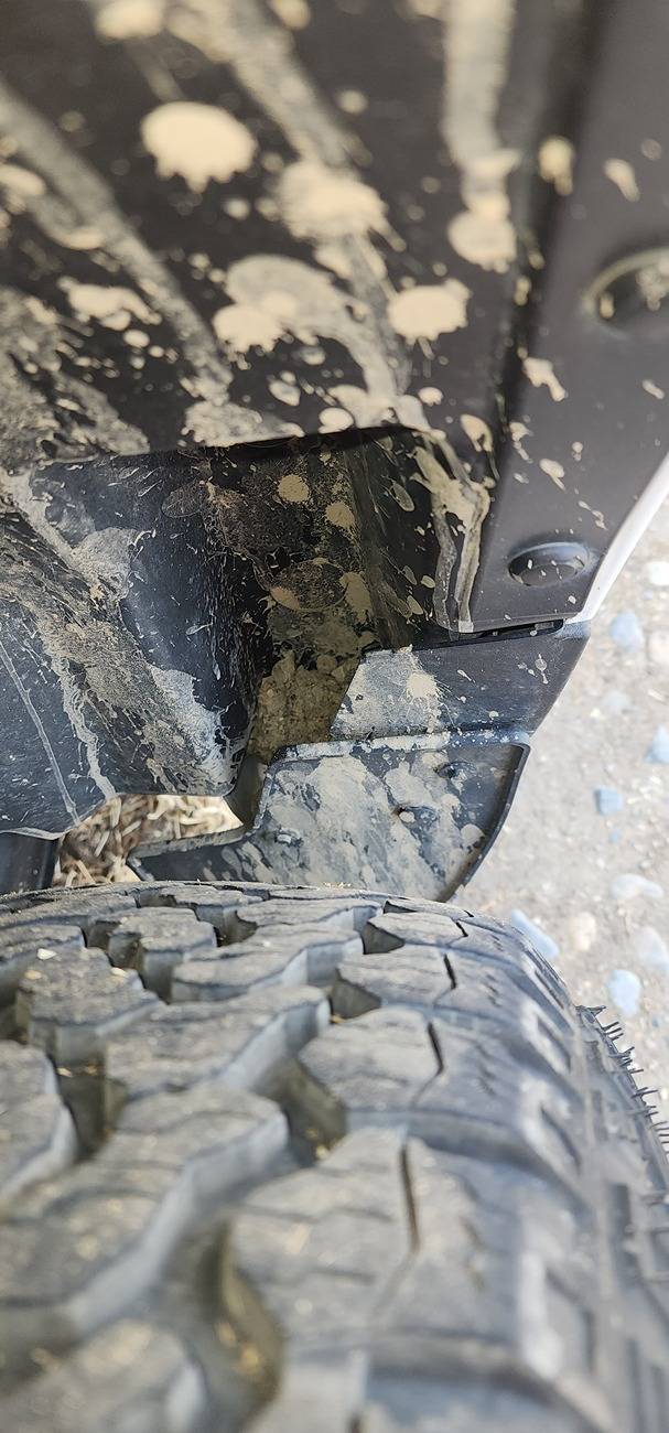 Ford Maverick 2025 Rear wheel gap is gone? 20250430_153516
