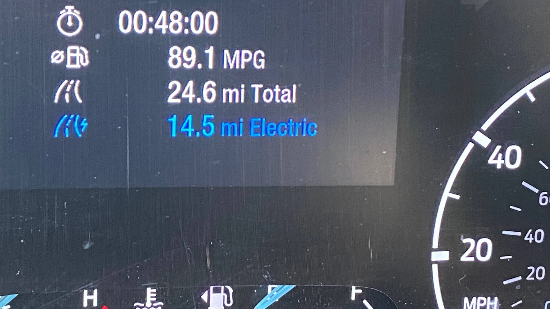 Ford Maverick fuel mileage seems low... IMG_0436