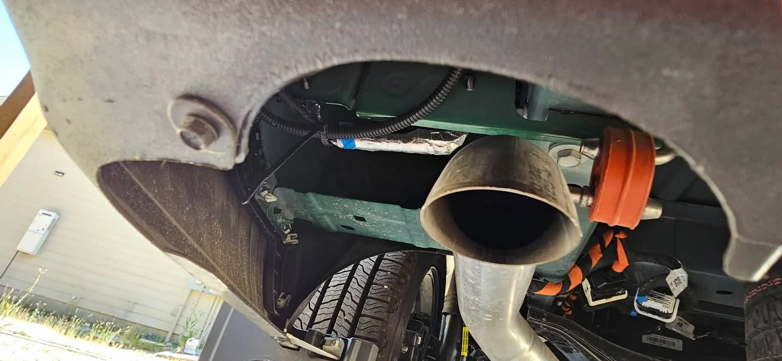 Ford Maverick 2025 Hybrid Exhaust Patch? Not long enough? Exhaust Pipe 2