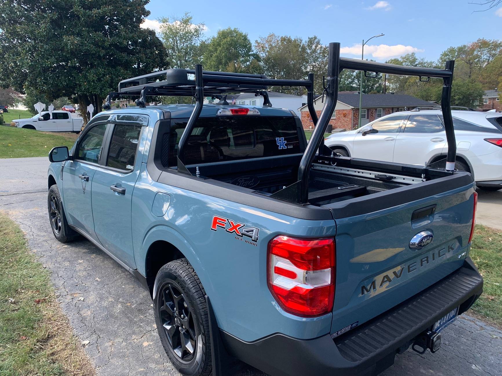Ford Maverick Look what I just cracked open. Getting ready for camping! IMG_2017