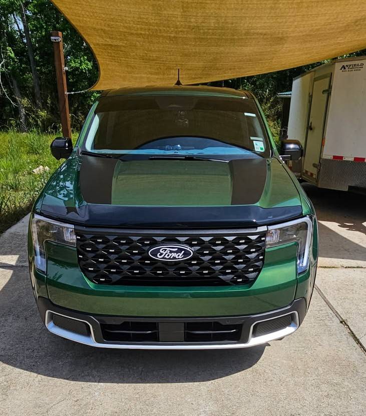 Ford Maverick 2025 Lariat EG Hood Treatment - WRAP IT! Hood 4