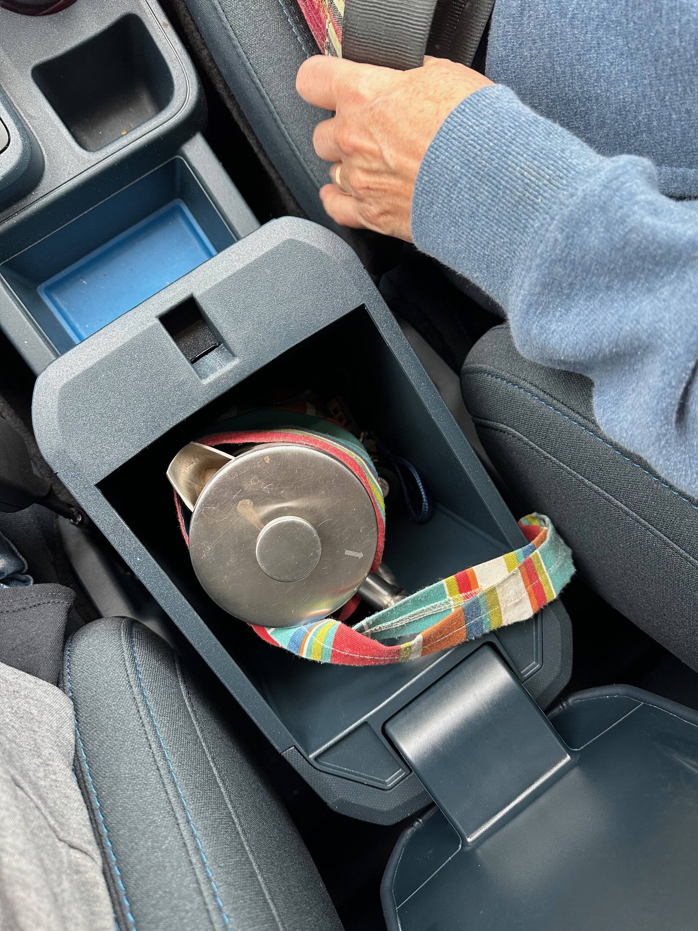 Ford Maverick Center Console - French Press Hauler! IMG_3159