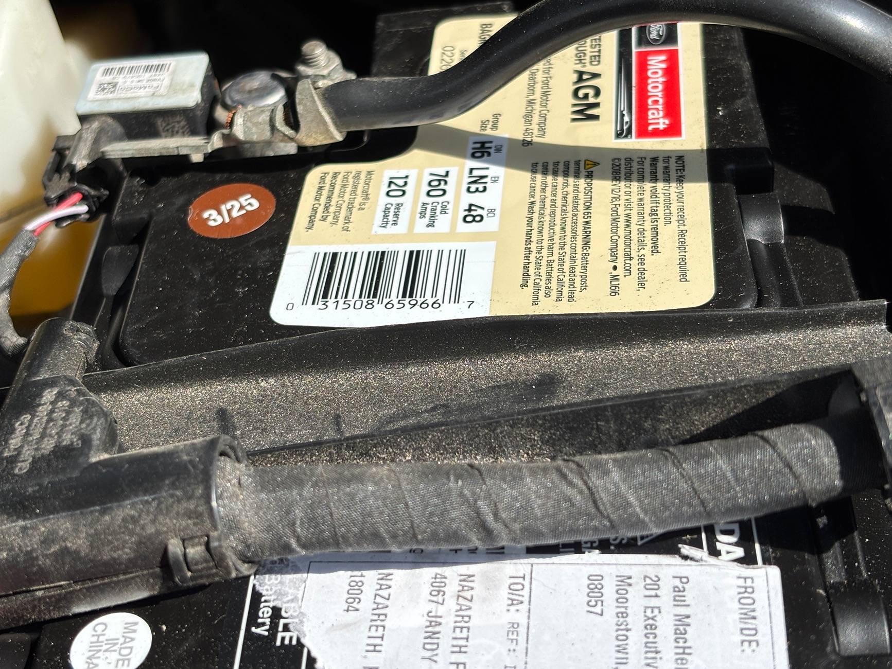 Ford Maverick Ecoboost Battery Recall - any updates on this? IMG_4632