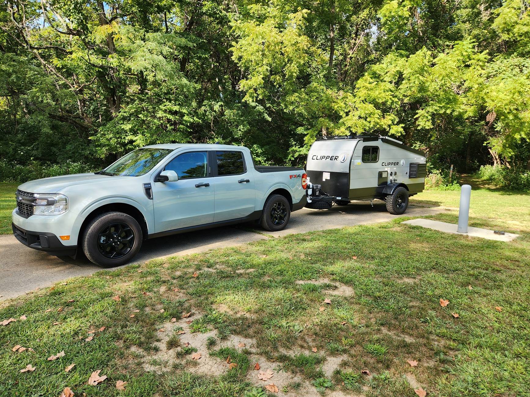 Ford Maverick After months of searching for lightweight RV... Coachmen Clipper Express 9.0TD 20230910_163651