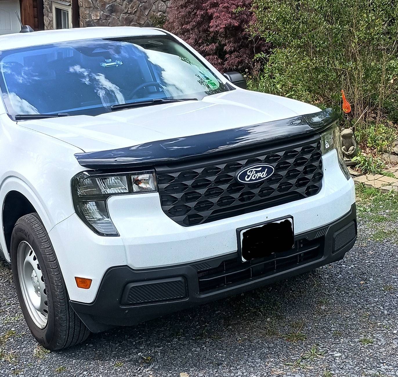 Ford Maverick RealTruck AVS Bugflector II Review HoodGuard-02