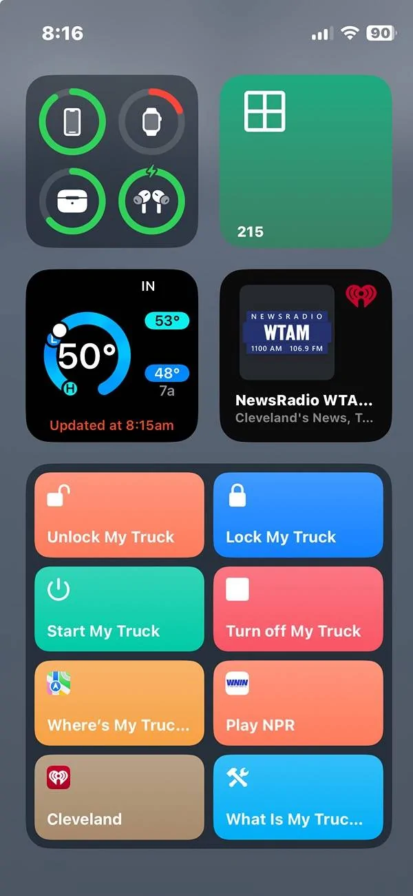 Ford Maverick FordPass has iOS Control Center, Widgets and Shortcuts! Screenshot 2025-05-04 at 8.16.20 AM