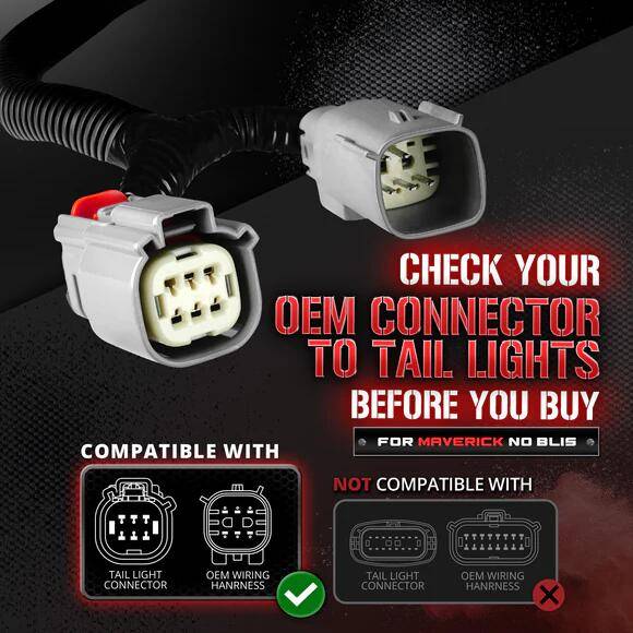 Ford Maverick Nilight plugged in to hitch receiver 2025 Maverick 1746366814269-k