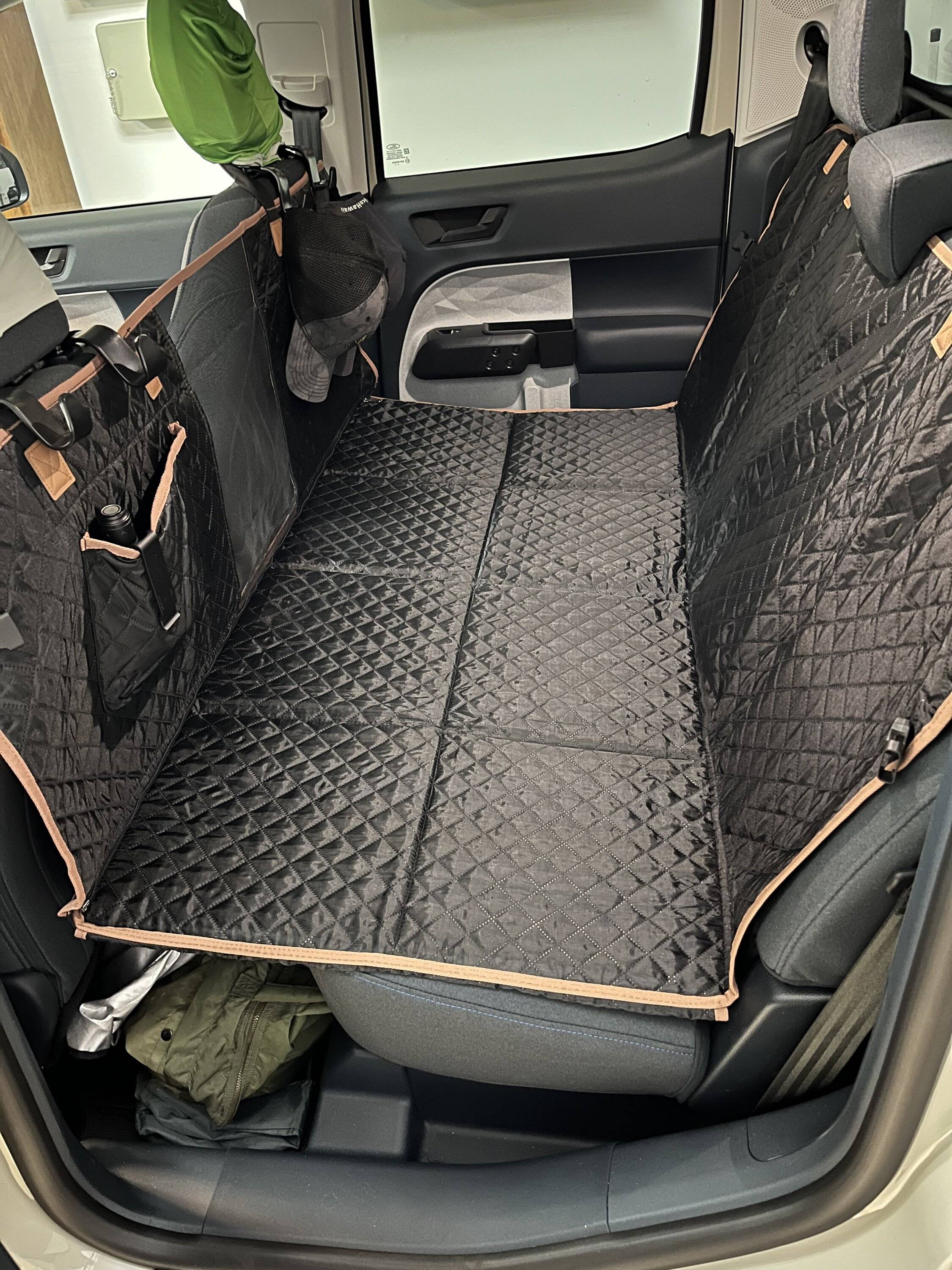 Ford Maverick Flat rear seat solution IMG_7295