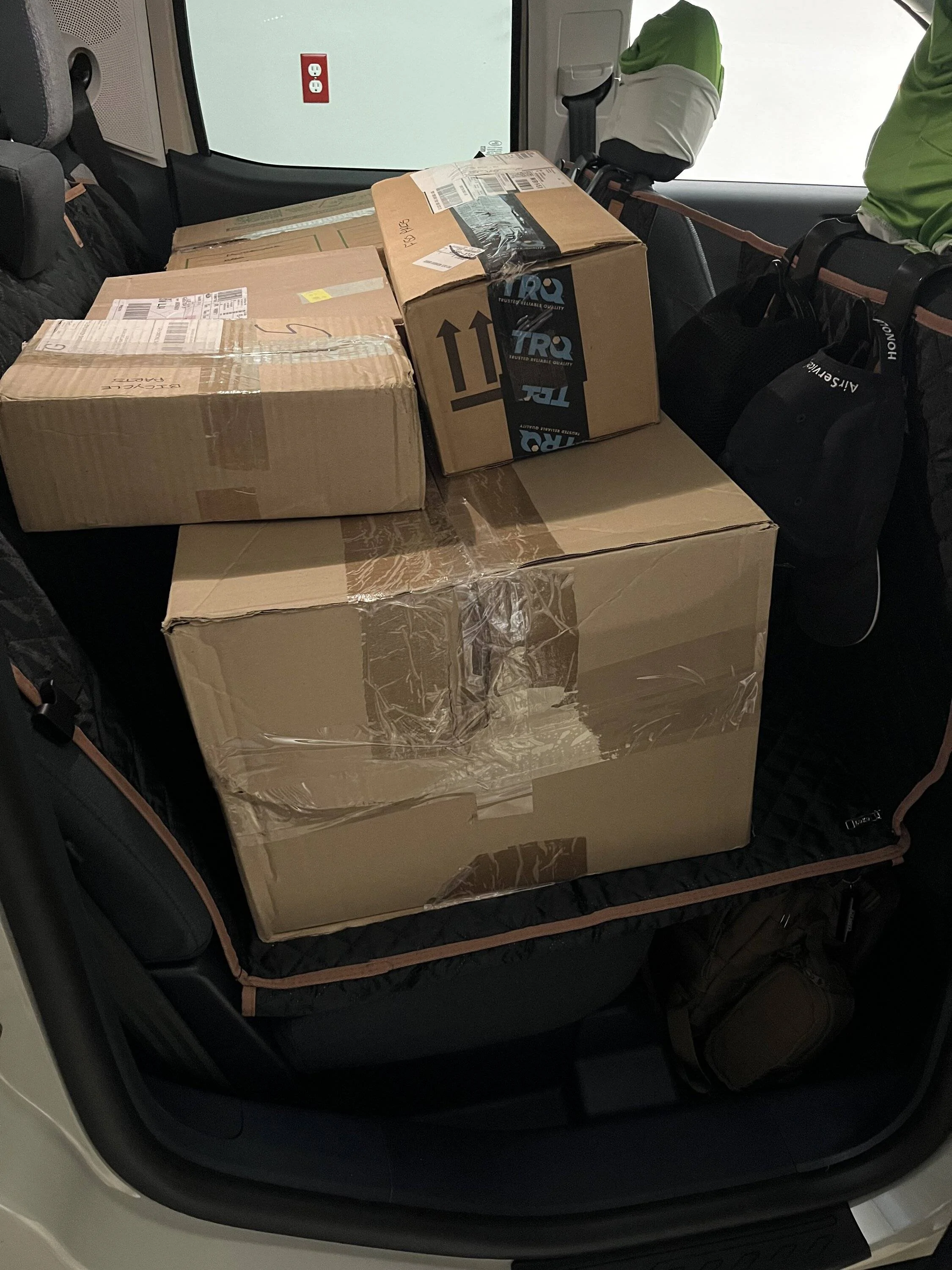 Ford Maverick Flat rear seat solution IMG_7299