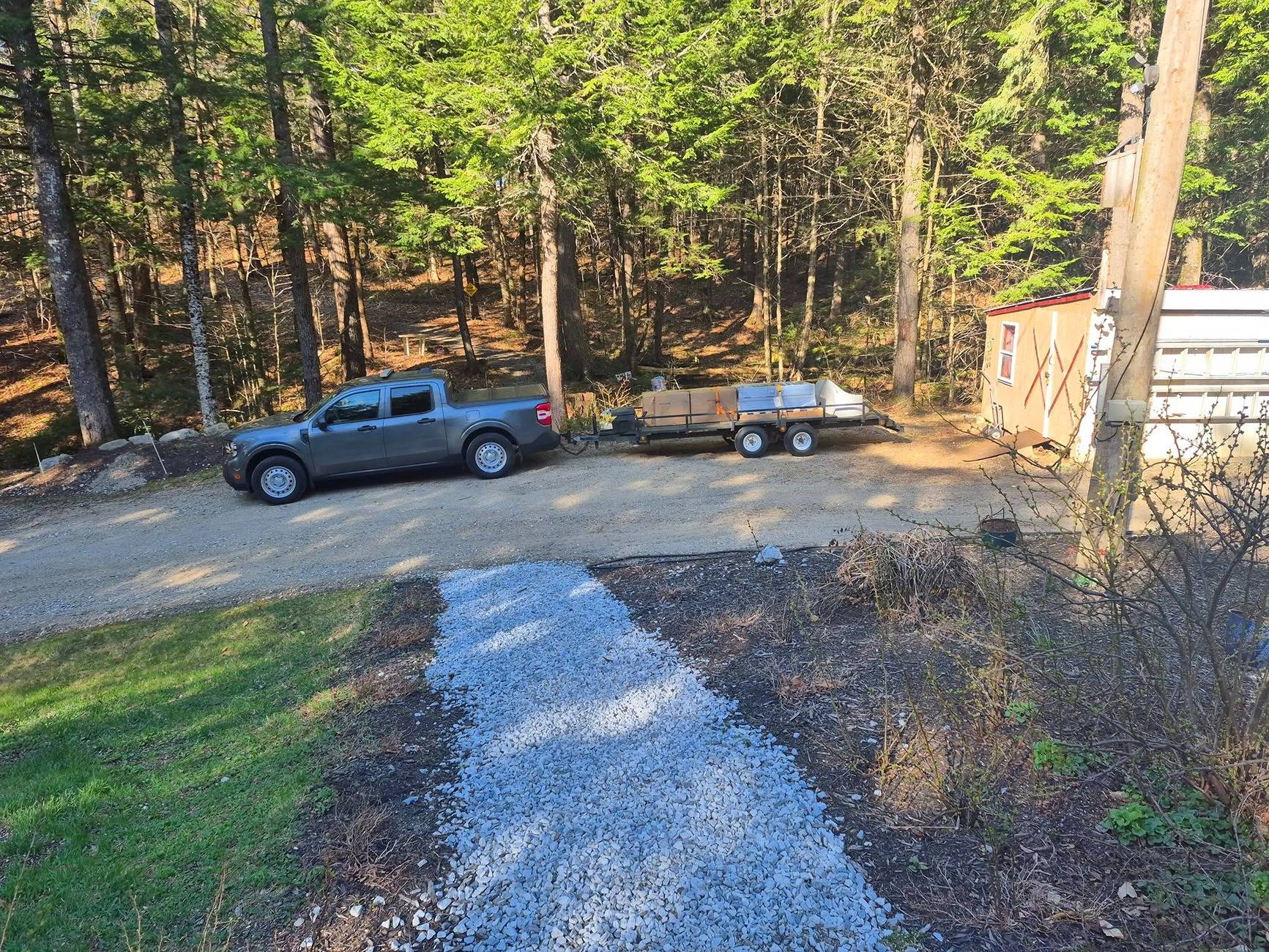 Ford Maverick First "Heavy" Tow trailer with maverick