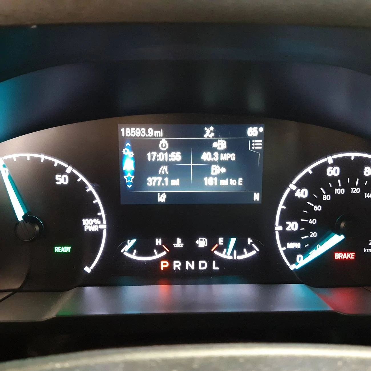 Ford Maverick fuel mileage seems low... 20250505_103336