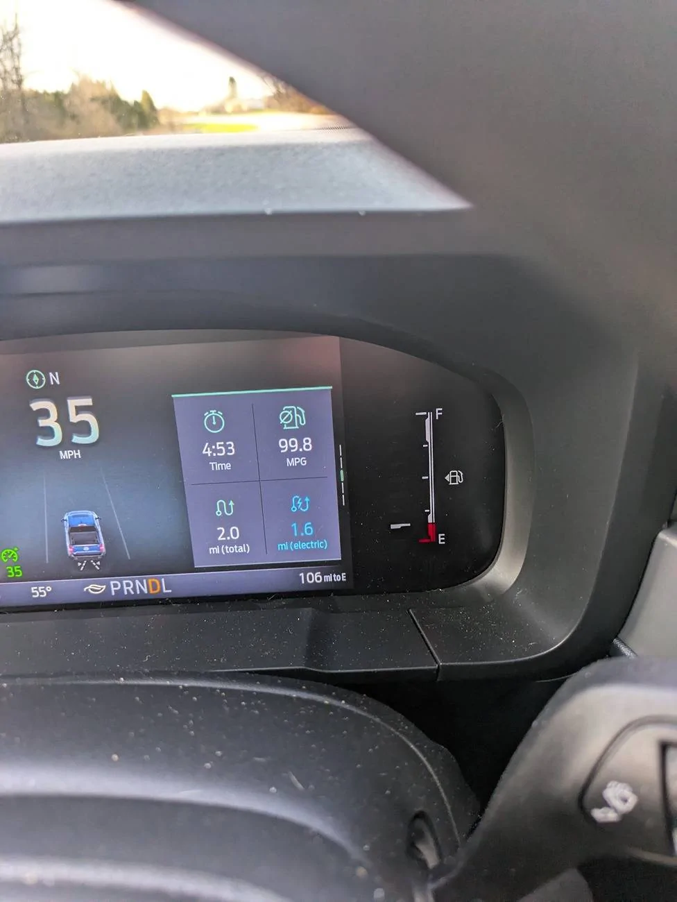 Ford Maverick Around town mpg: 2025 Maverick Hybrid AWD PXL_20250507_233308299