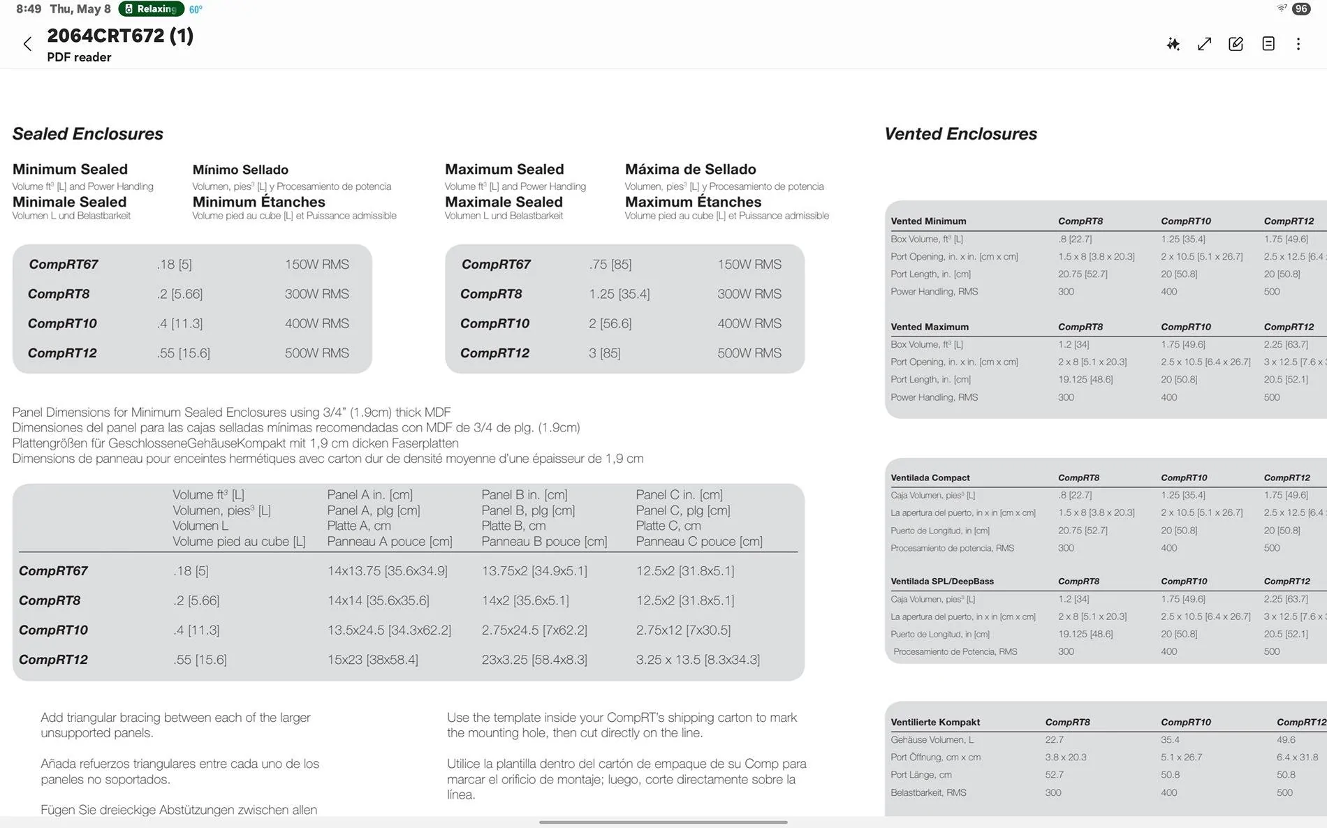 Ford Maverick Subwoofer options Screenshot_20250508_084942_Samsung Notes