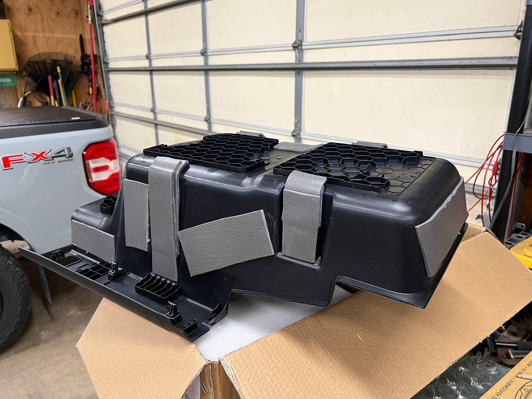Ford Maverick Subwoofer options IMG_4847