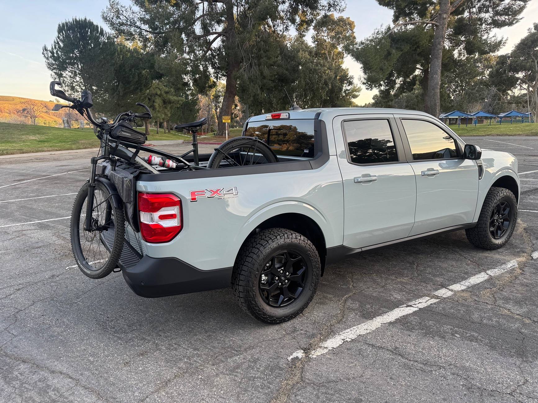 Ford Maverick PVC bike rack IMG_2059